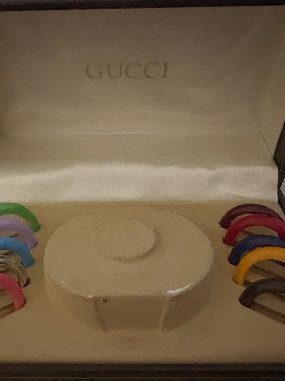 Gucci Women’s Interchangeable Bracelet Set — Multicolor Bands